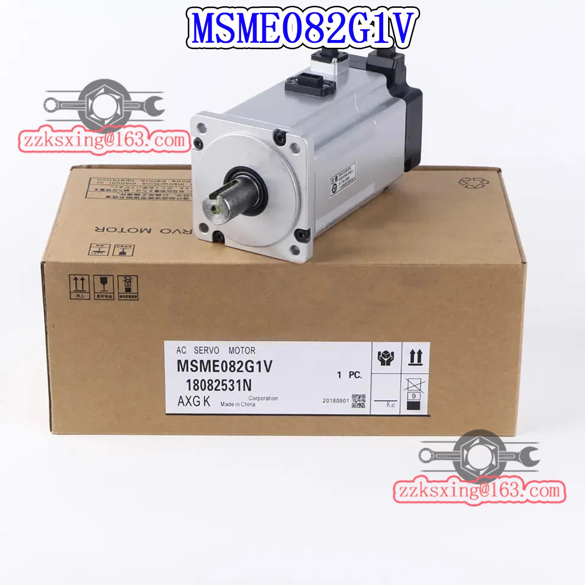 오리지널 AC 서보모터 MSME082G1V