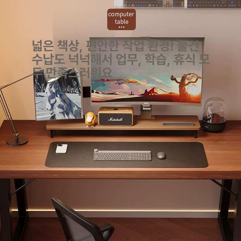 조립식 데스크 컴퓨터책상 깊이 가로 게이밍책상 폭 너비 홈오피스 움직이는 서재 - 상세 이미지 2