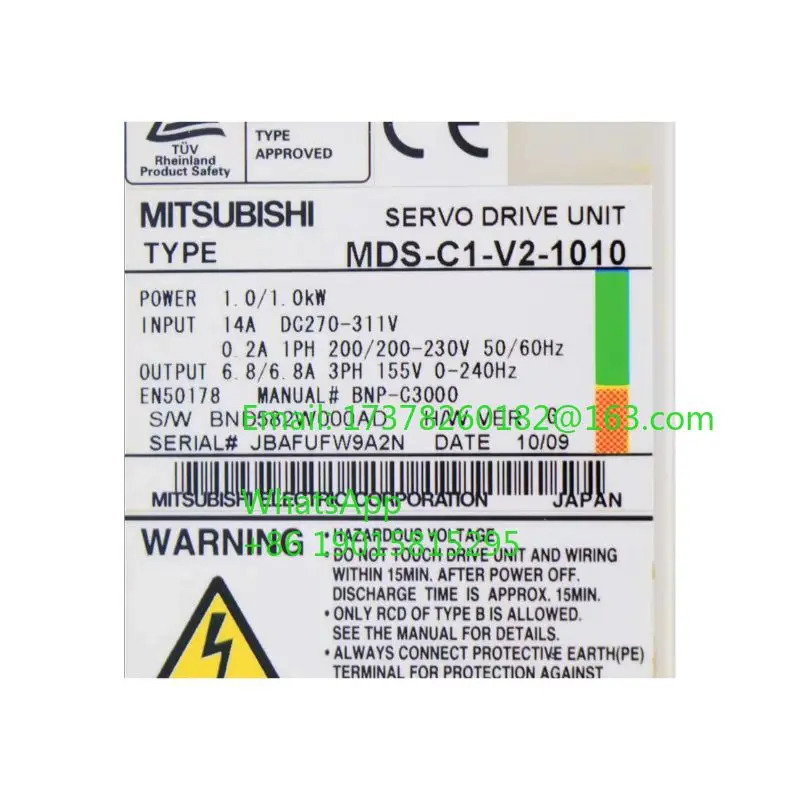 서보 드라이브 MDS-C1-V2-1010은 CNC 기계대해 리퍼를 거쳤으며 증폭기 모듈을 리퍼했습니다.