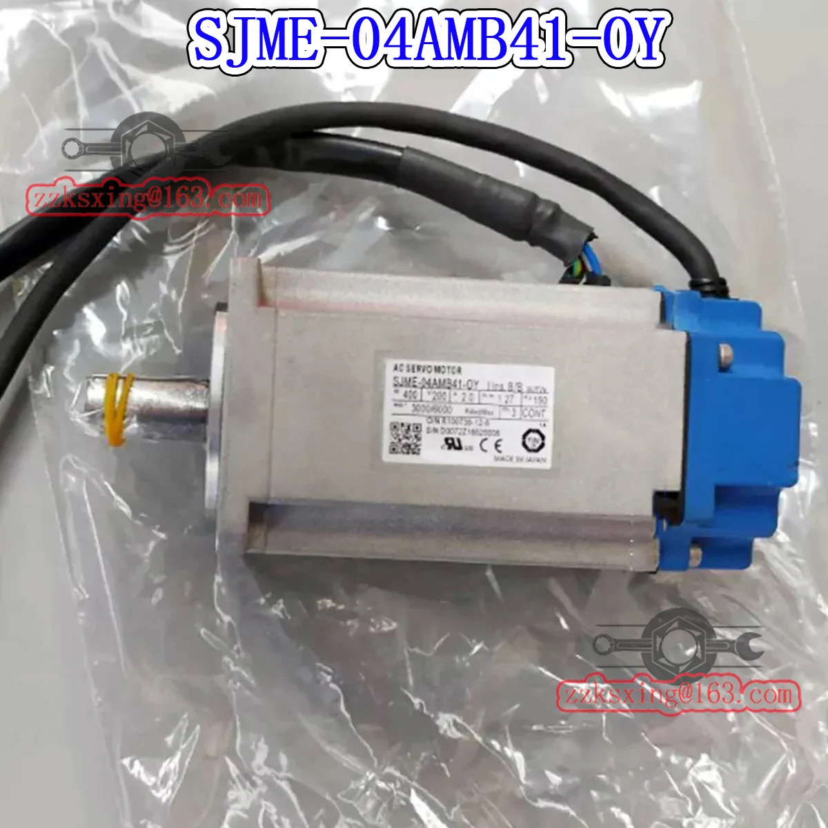 오리지널 AC 서보모터 신 SJME-04AMB41-OY