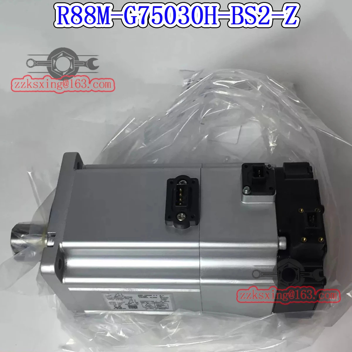 오리지널 AC 서보모터 R88M-G75030H-BS2-Z 신