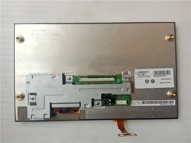 9.2인치 LCD 디스플레이 LA092WV1SL01 LA092WV1 SL01 화면