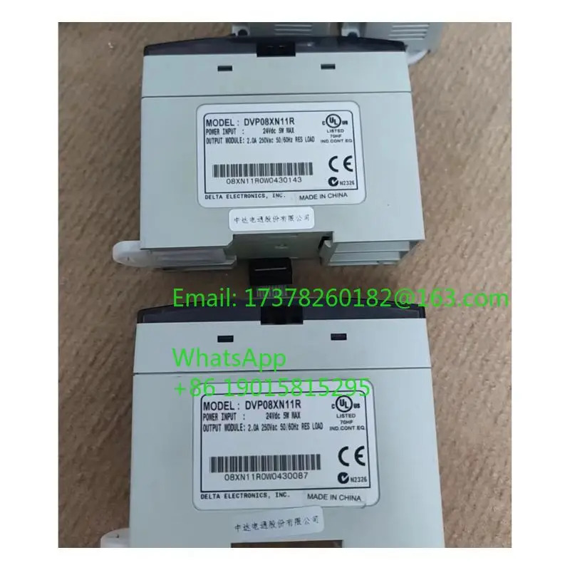 리퍼 DVP08XN11R PLC 모듈 완료