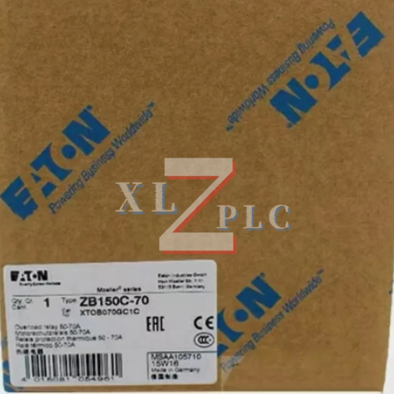 원본 ZB150C-70 ZB65C-40 열 과부하 릴레이