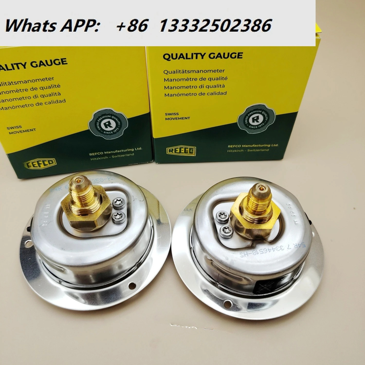 된 MR-205/305-DS 압력 게이지 4687574 4687573