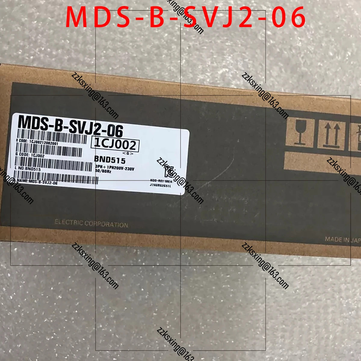 MDS-B-SVJ2-06 오리지널 서보모터