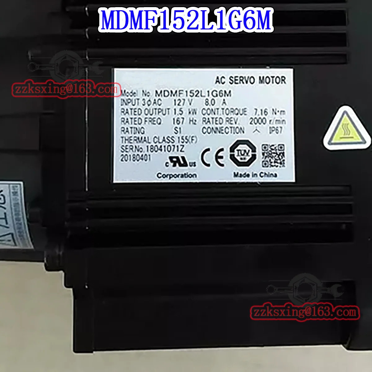 오리지널 AC 서보모터 MDMF152L1G6M
