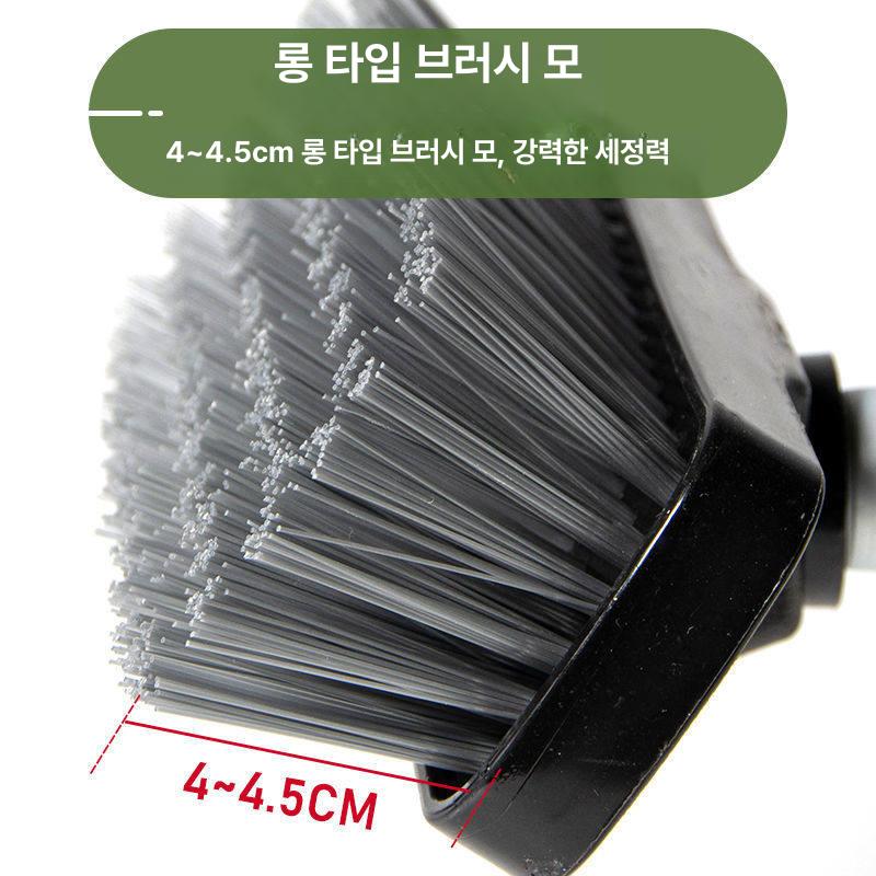 산업용 청소솔 철제 밀대 바닥 녹 제거 강화 청소 도구 학교 시설 관리 브러시 세트 - 상세 이미지 5