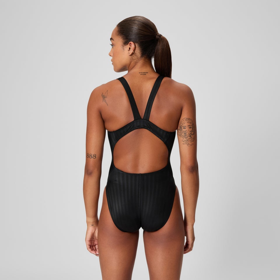 스피도 Aquablade Recordbreaker One Piece Black - 상세 이미지 2