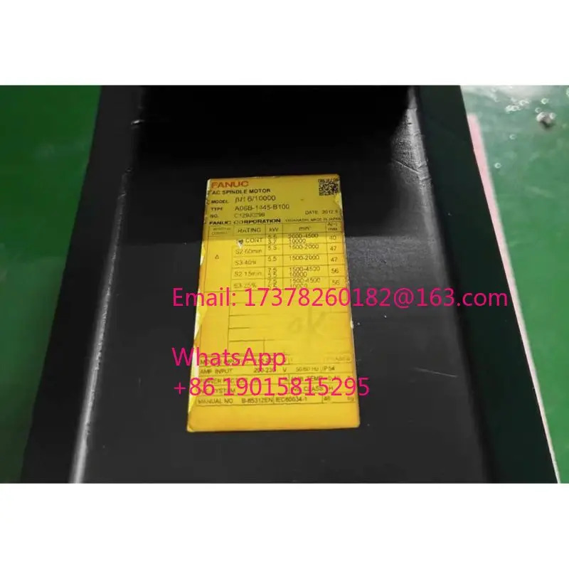 리퍼 A06B-1445-B100 스핀들 모터 완료