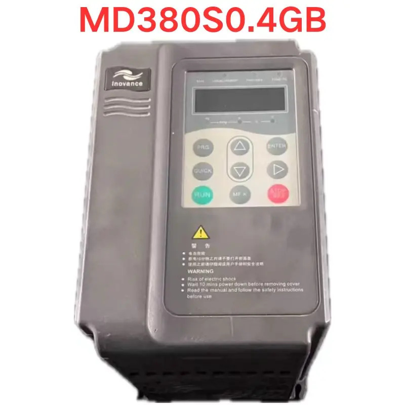 리퍼 Inovance MD380S0.4GB 주파수 변환기 0.4KW 기능 완료