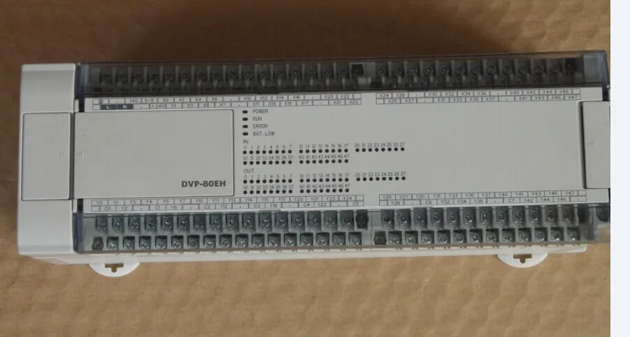 PLC EH3 시리즈 모듈 DVP80EH00R3 DVP80EH00T3 100-240VAC