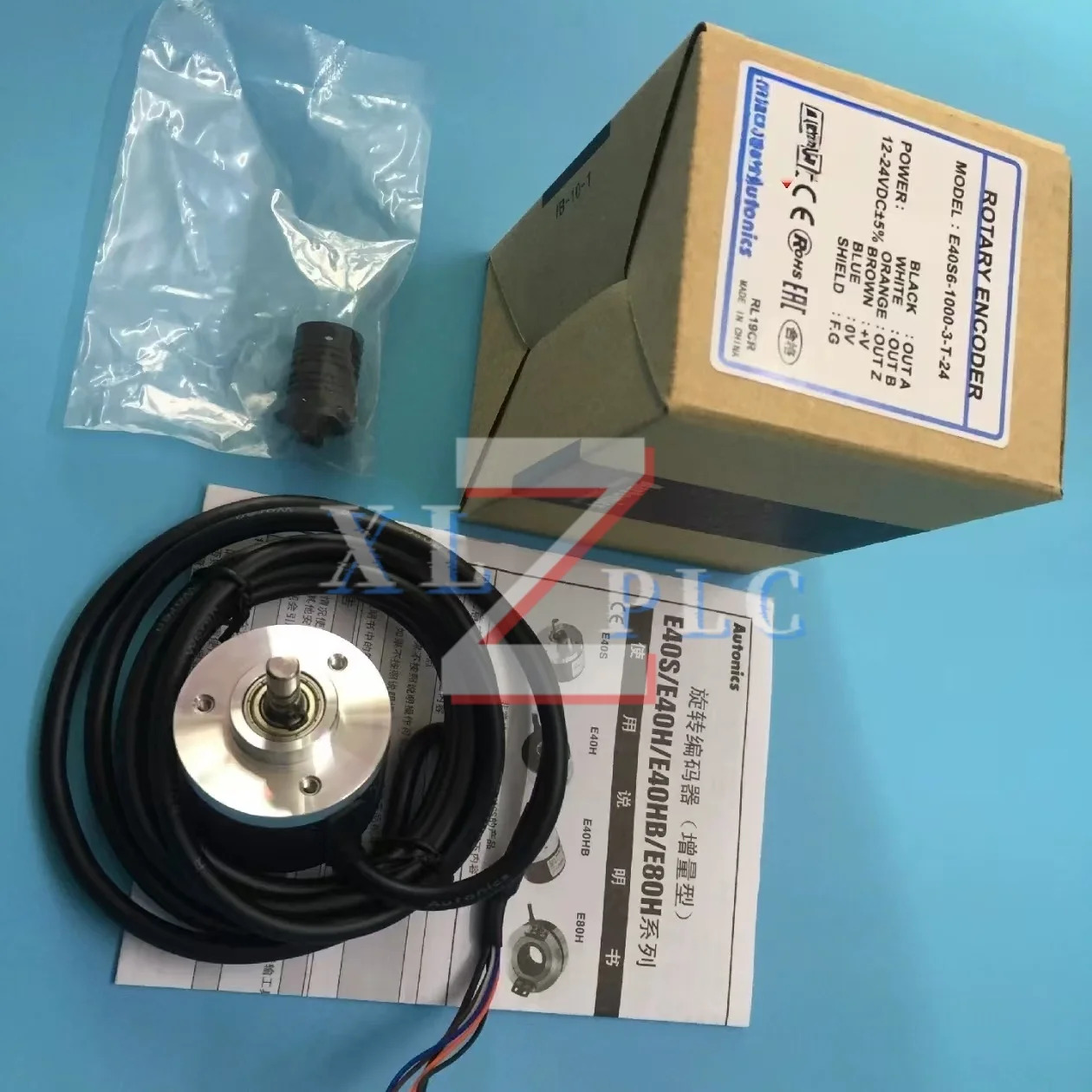 오리지널 인코더 E40S6-2000-3-T-24 E50S8-360-3-T-24