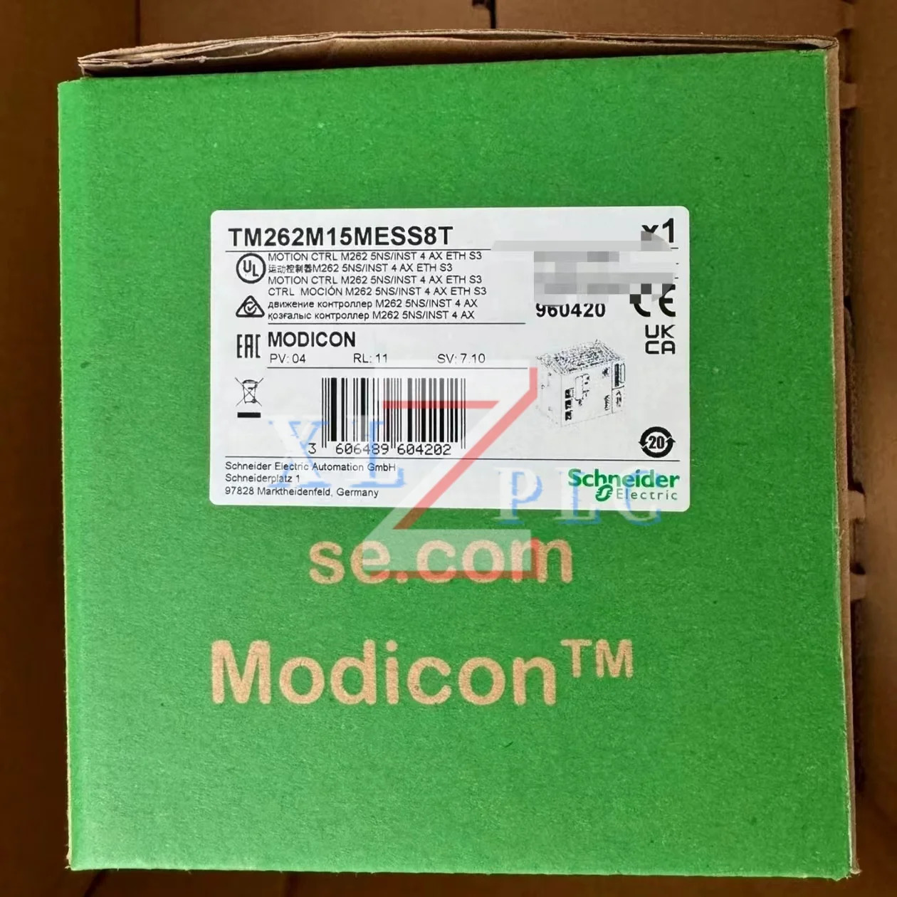 PLC 모듈 TM262L20MESE8T TM262M15MESS8T