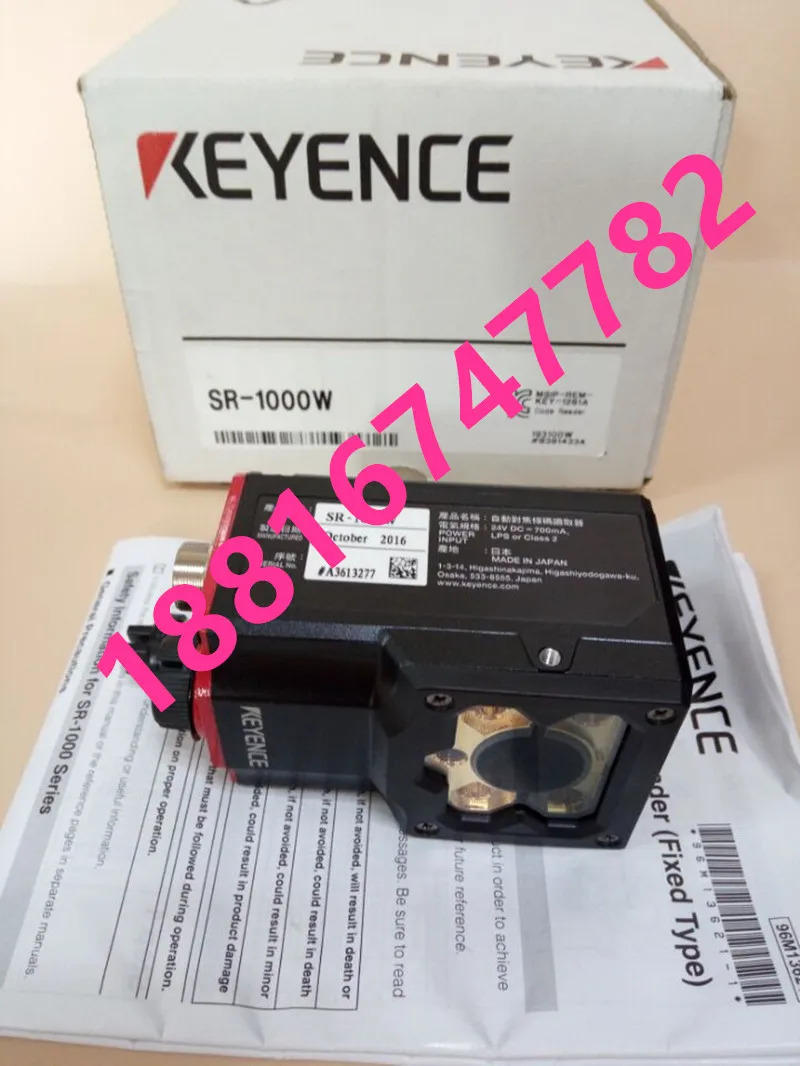 KEYENCE 바코드 리더기 SR-1000W 새 실제