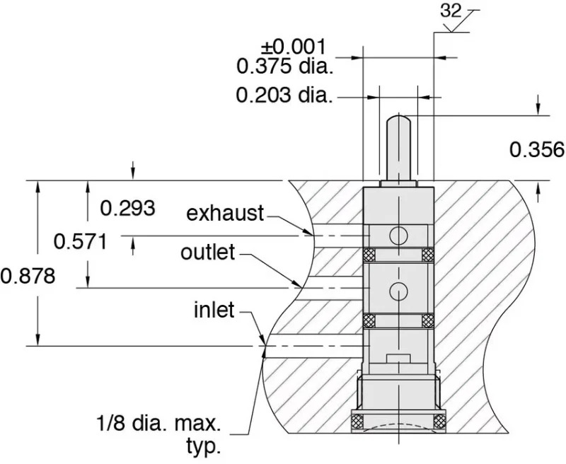 Clipperd 공압 밸브 MO-3C
