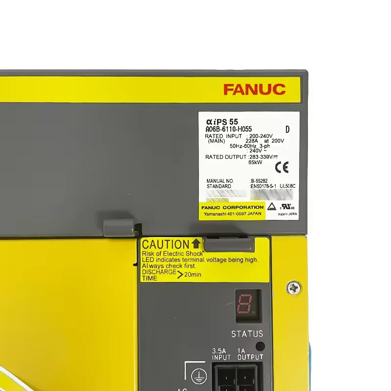 A06B-6110-H055 Fanuc 서보 드라이브 전원 공급 모듈 리퍼 완료