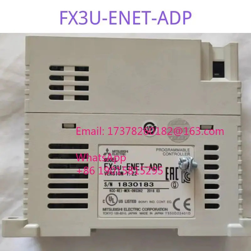 리퍼 모듈 FX3U-ENET-ADP 정상 기능 완료