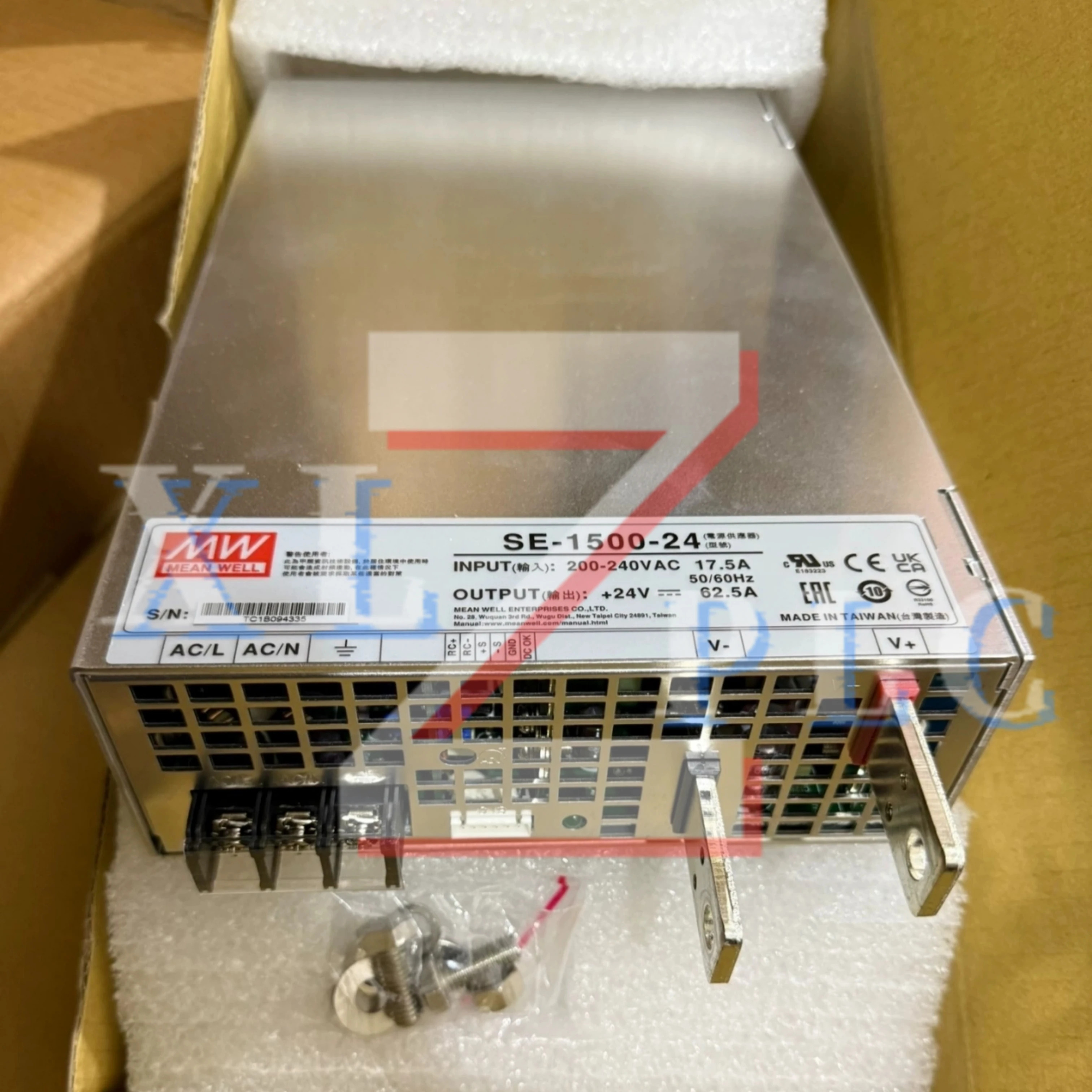 스위치 전원공급장치 SE-1500-12 12V SE-1500-15 15V SE-1500-24 24V SE-1500-27 27V SE-1500-48 48V를 어.