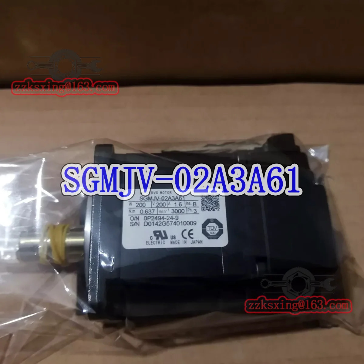 밀기울 새 SGM호환JV-02A3A61 AC 서보모터 -
