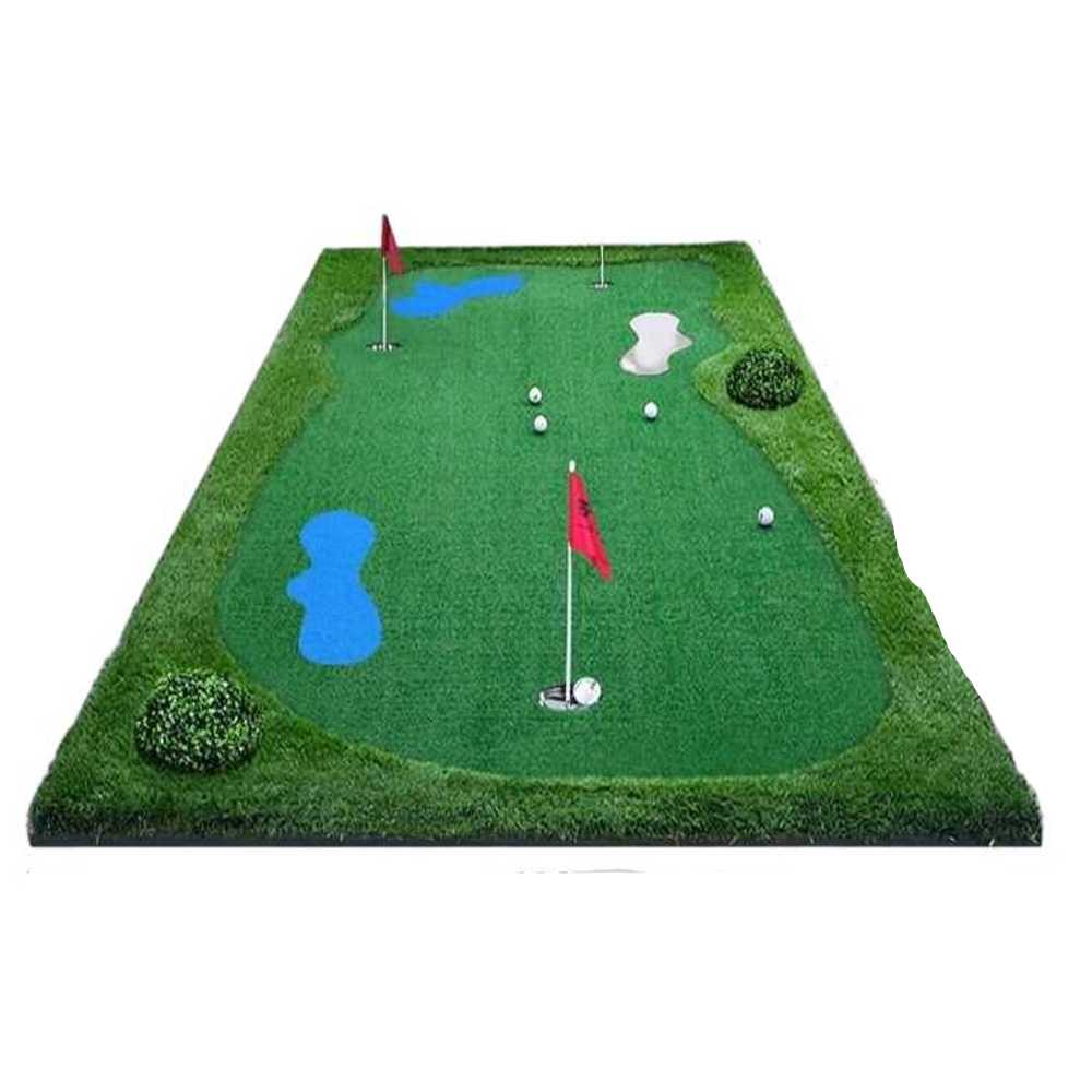 대형 퍼팅 매트 스윙 스크린 연습 도구 그린 야외 100x300cm 표준형 - 상품 이미지