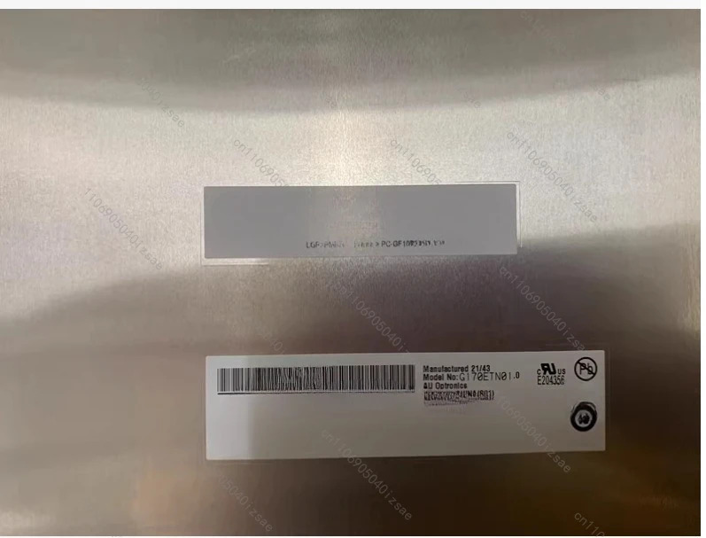 G170ETN01.0 17인치 산업LCD 디스플레이 화면