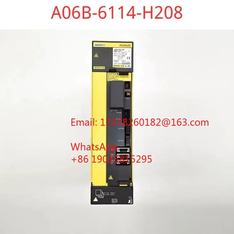 리퍼 서보 드라이브 증폭기 모듈 A06B-6114-H208 완료