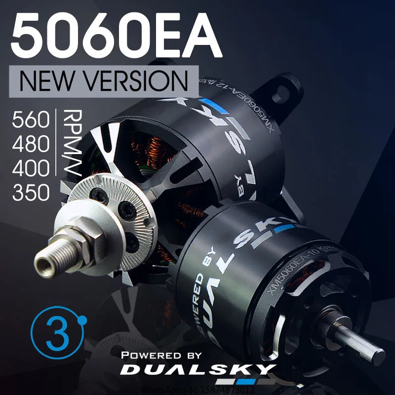 브러시리스 RC 모터 90E 고정익 XM5060EA V3 550KV 490KV 400KV 5-6s