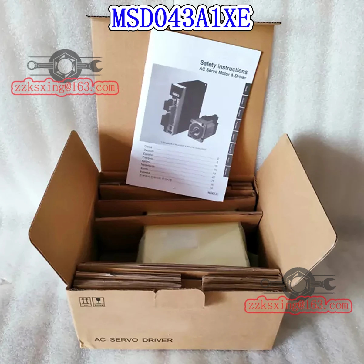 오리지널 AC 서보 드라이버 MSD043A1XE