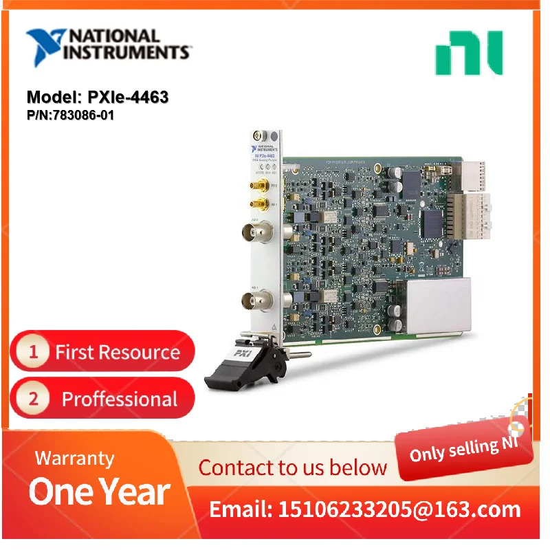 NI PXIe-4463 783086 -01 PXI DSA DAQ 신호 조절