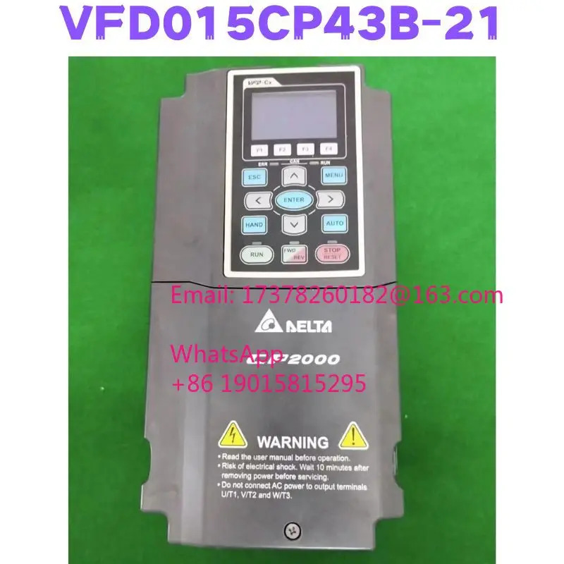 리퍼 VFD015CP43B-21 인버터 완료