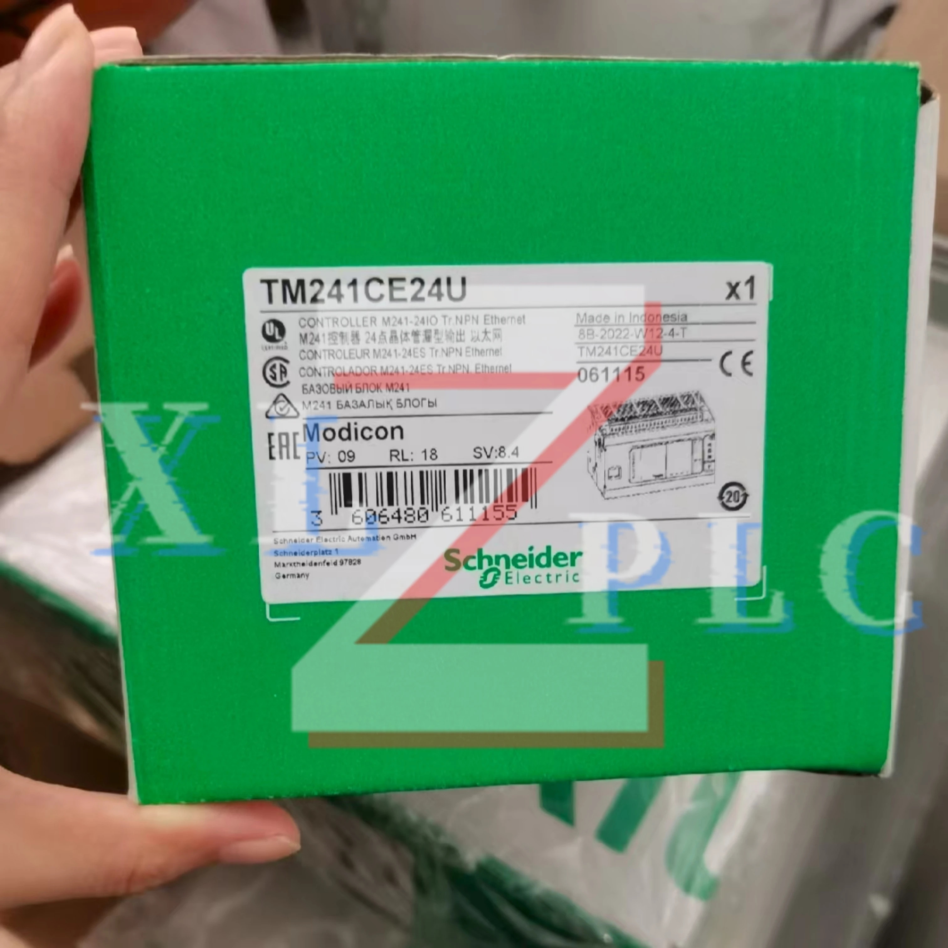 오리지널 PLC 컨트롤러 TM241CE24U TM241CE40R TM241CE40T TM241CE40U TM24124R TM24124T TM24124U