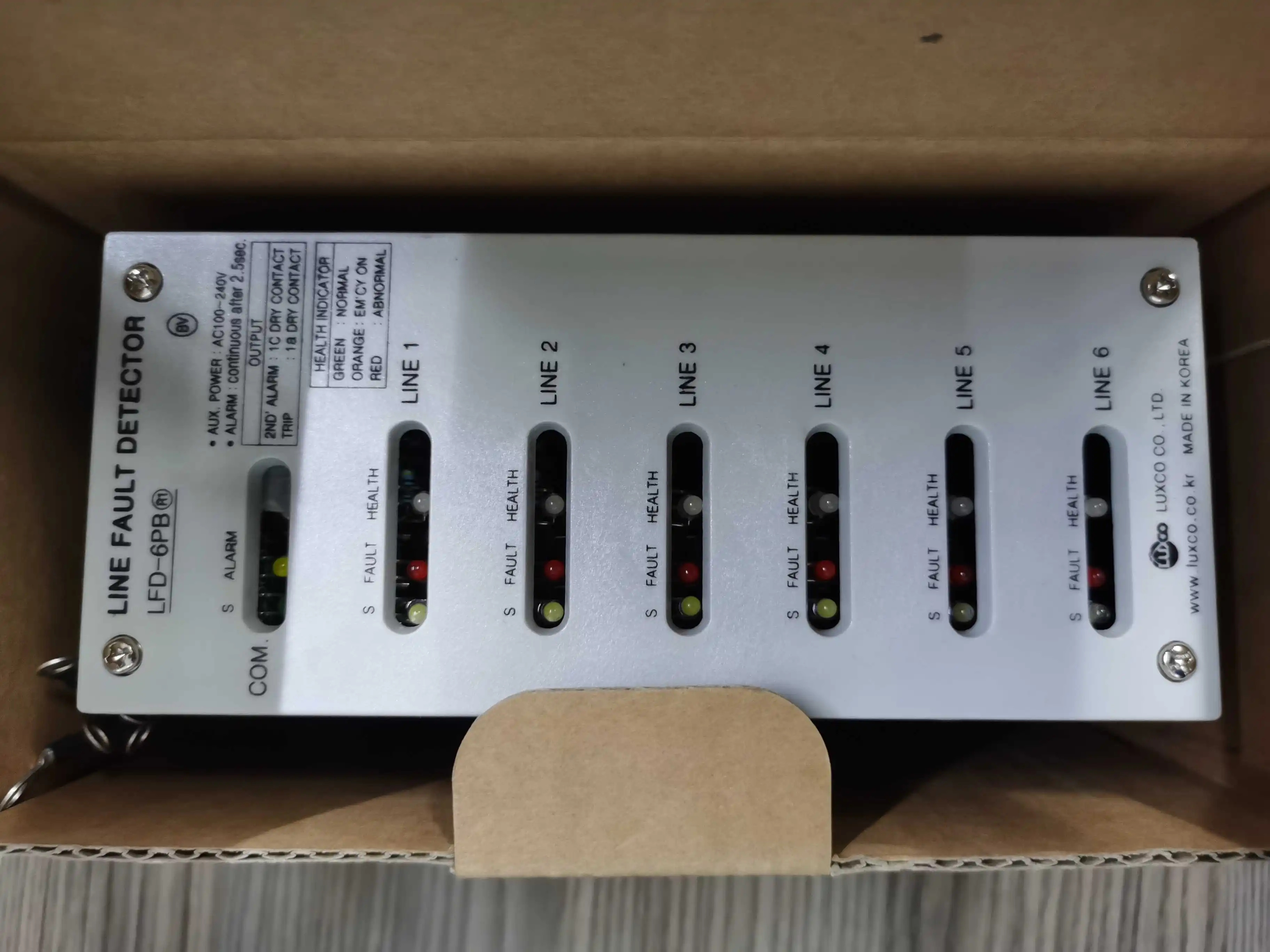 WESTRONICS 절연 모니터 LFD-6P/LFD-6PB 해양 신