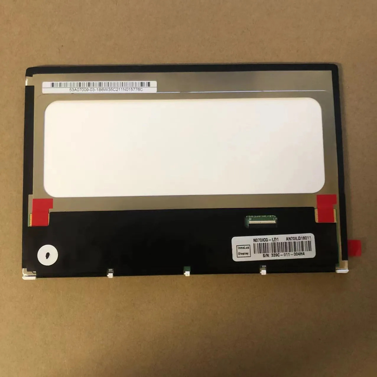 N070ICG-LD1 7인치 LCD 화면 디스플레이 패널