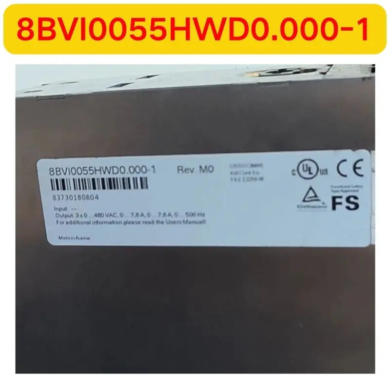 리퍼 서보 드라이브 기능 OK 8BVI0055HWD0.000-1
