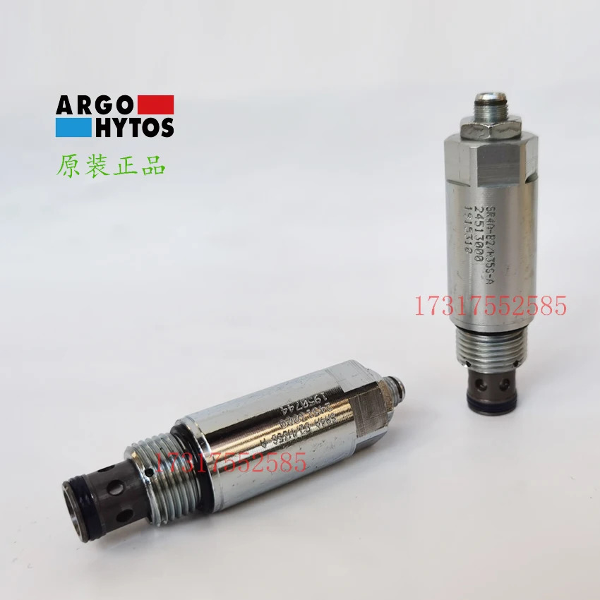 ARGO-HYTOS 릴리프 밸브 SR4A-B2 H-35S-A 카트리지 유압 압력 선택 가능