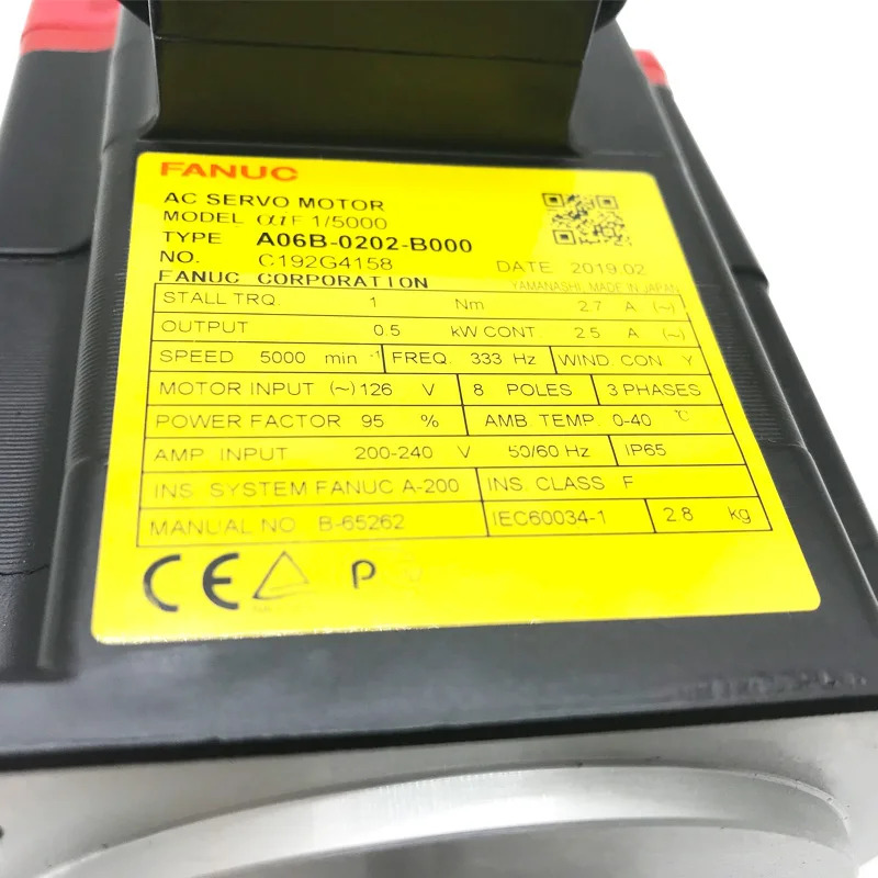 A06B-0202-B000 FANUC 서보모터 리퍼 완료 A06B 0202 B000