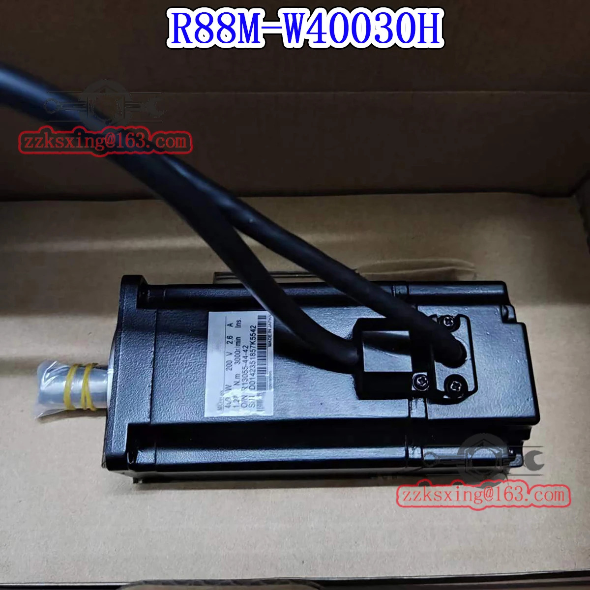 오리지널 AC 서보모터 R88M-W40030H