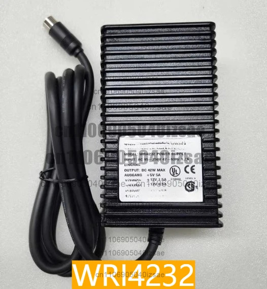 전원공급장치 케이블 WRI4232 전원 어댑터 5V5A 12V1.5A -12V0.5A 산업전원공급장치 5핀 플매트 카펫 러그 WRI4232-D5