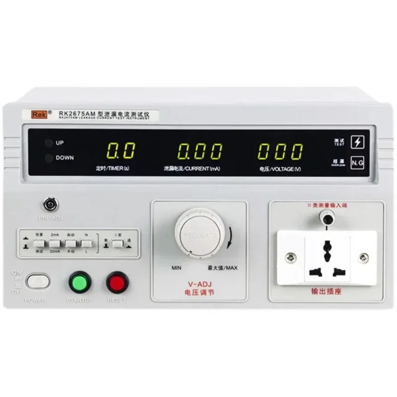 RK2675WM/RK2675AM/RK2675B/RK2675C 수동 누설 전류 테스터