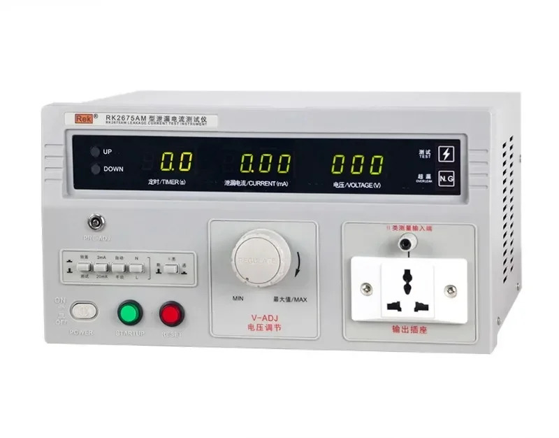 RK2675WM/RK2675AM/RK2675B/RK2675C 수동 누설 전류 테스터
