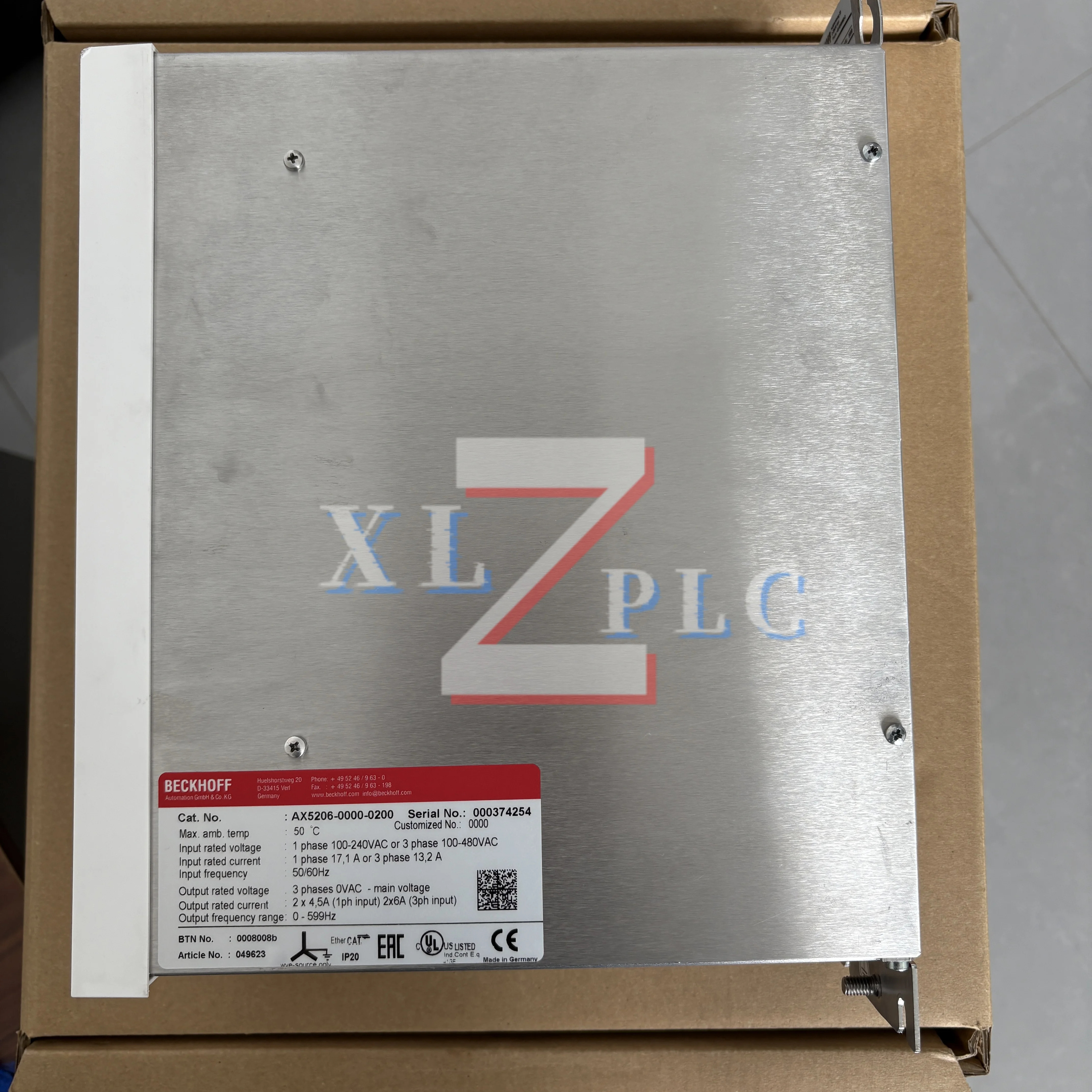 컨트롤러 새 상AX5201-0000 AX5203-0000 AX5203-0000-0200 AX5203-0000-0202 AX5206-0000 AX5206-0000-0200