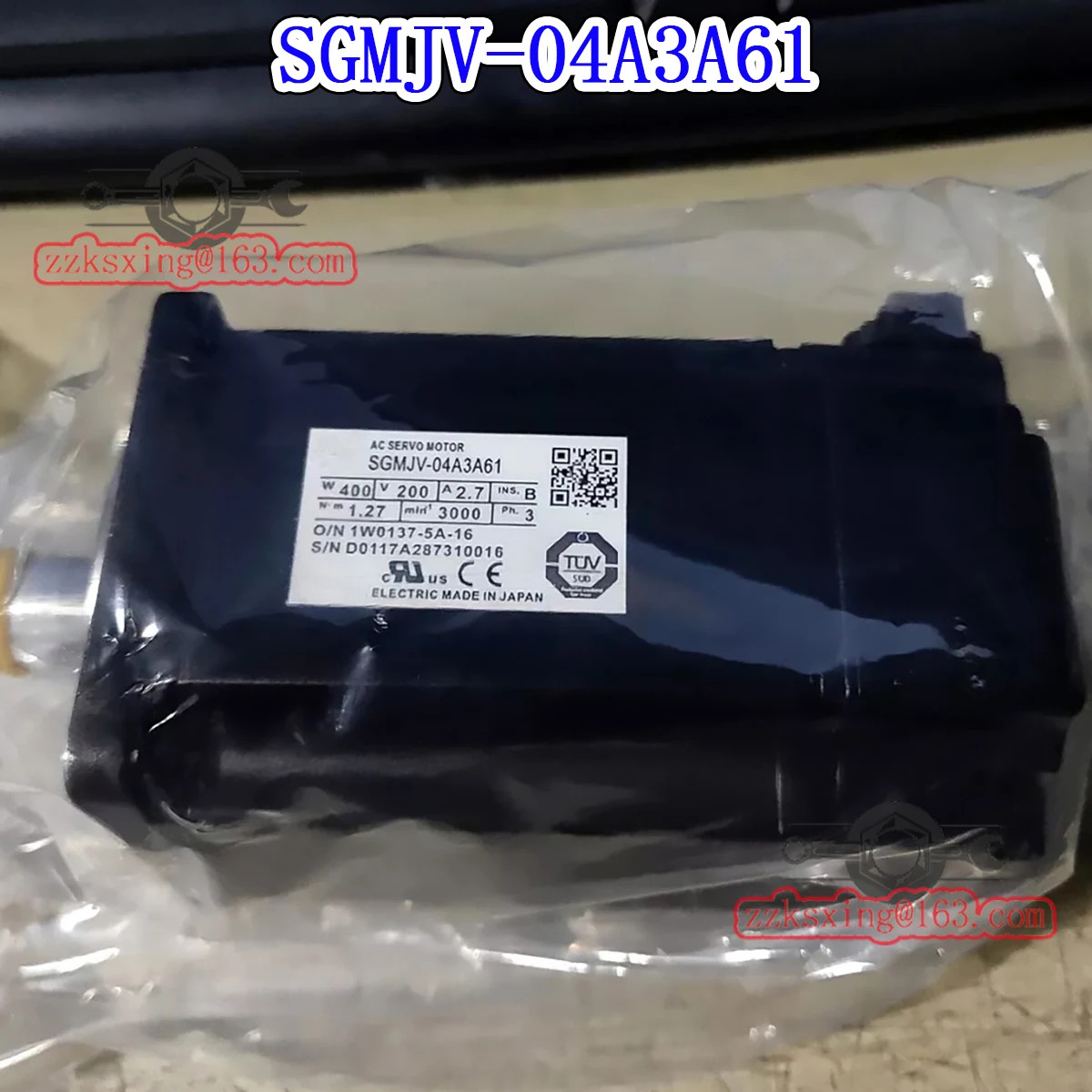 오리지널 AC 서보모터 신 SGM호환JV-04A3A61