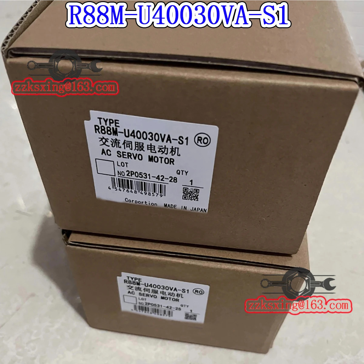 오리지널 AC 서보모터 R88M-U40030VA-S1