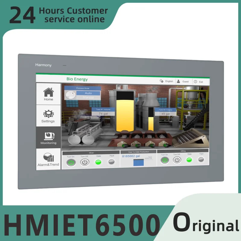 오리지널 터치 스크린 HMIET6500 HMIET6400