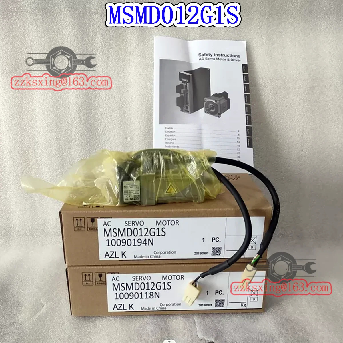 밀기울 새 MSMD012G1S 오리지널형 AC 서보모터