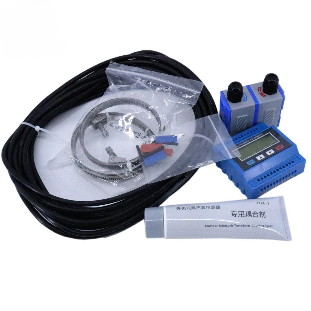TUF-2000MTM-1 클램프 온 유량계 유량 모듈 디지털 초음파 액체 테스터 DN50mm-700mm