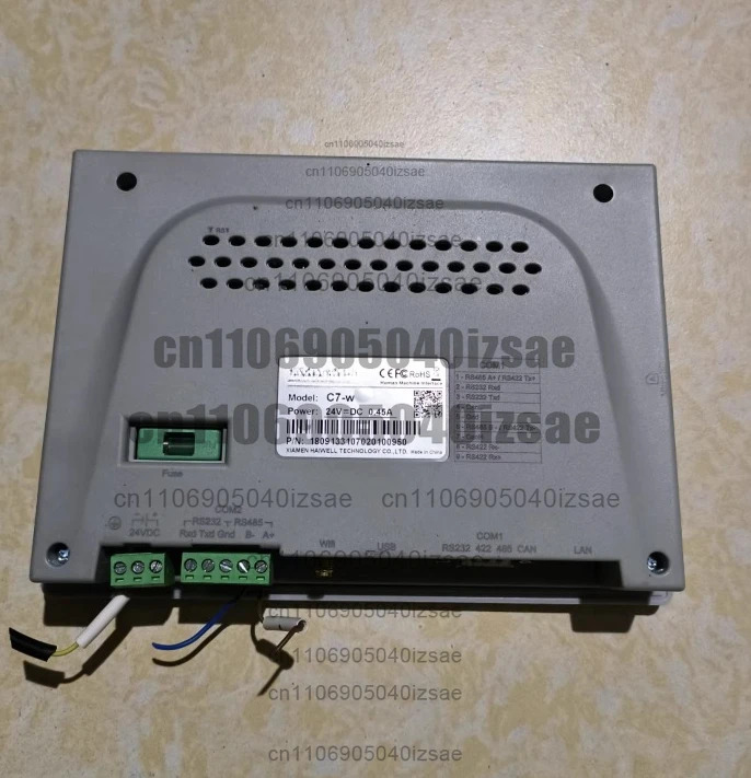 터치 스크린 C7-W 24VDC 0.45A 리퍼 OK