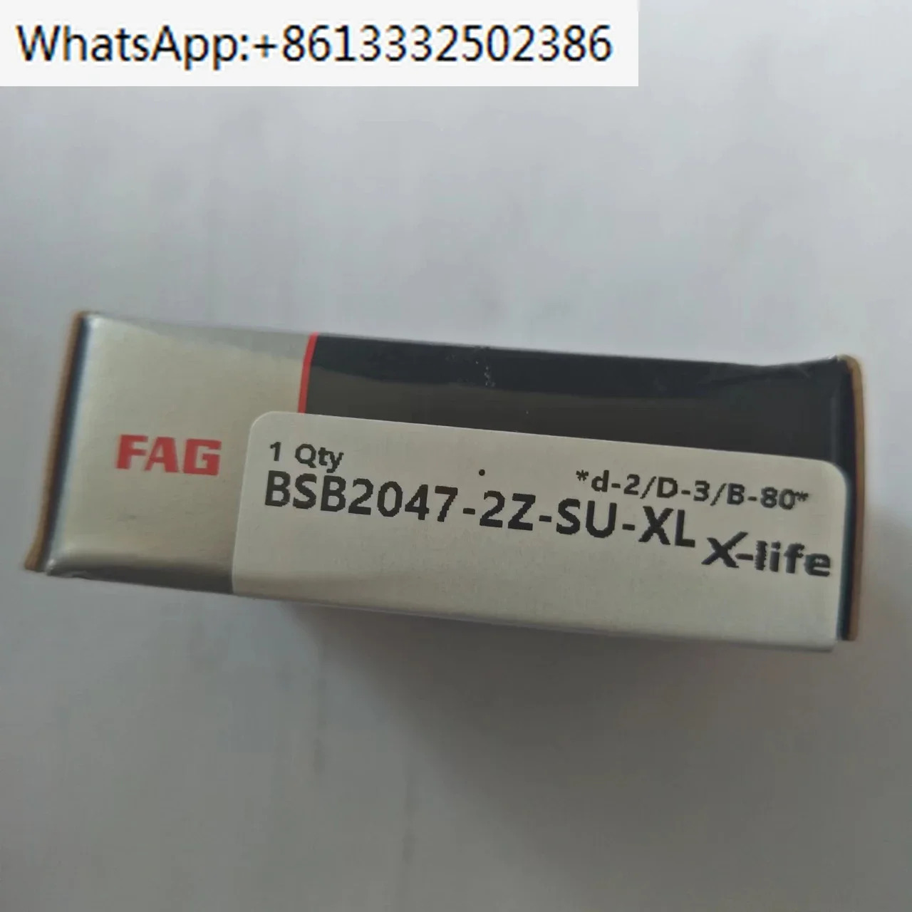 BSB2562-2Z-SU-XL 독일 FAG 베어링 2047 볼 스크류 25TAC62