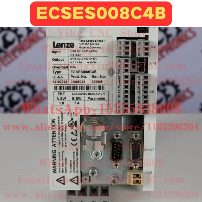 리퍼 주파수 변환기 ECSES008C4B 정상 기능 완료